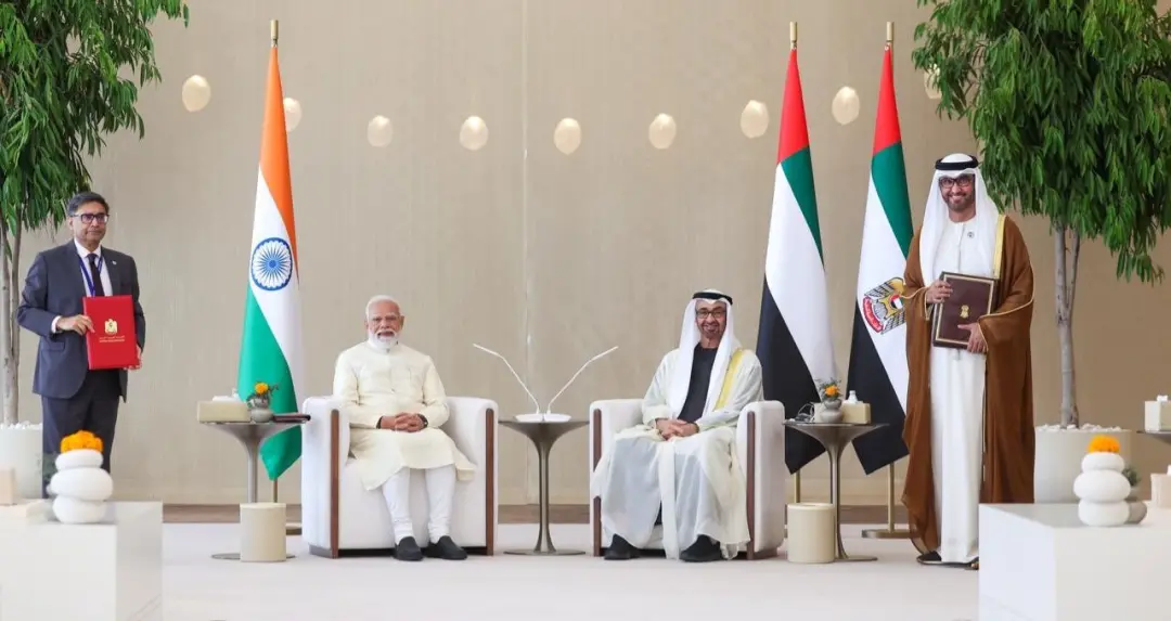 मोदी यांच्या UAE दौऱ्यात भारत आणि संयुक्त अरब अमिरातीदरम्यान LPG पुरवठ्यासह पाच करार