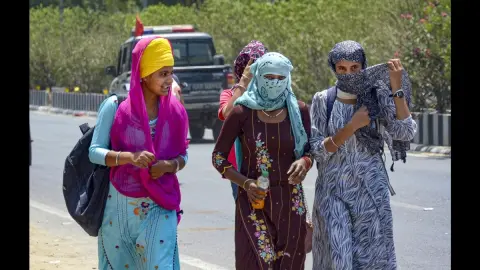 लखनऊमध्ये तीव्र उष्णता आणि ‘वॉर्म नाईट’ इशारा, एका व्यक्तीच्या मृत्यूची माहिती