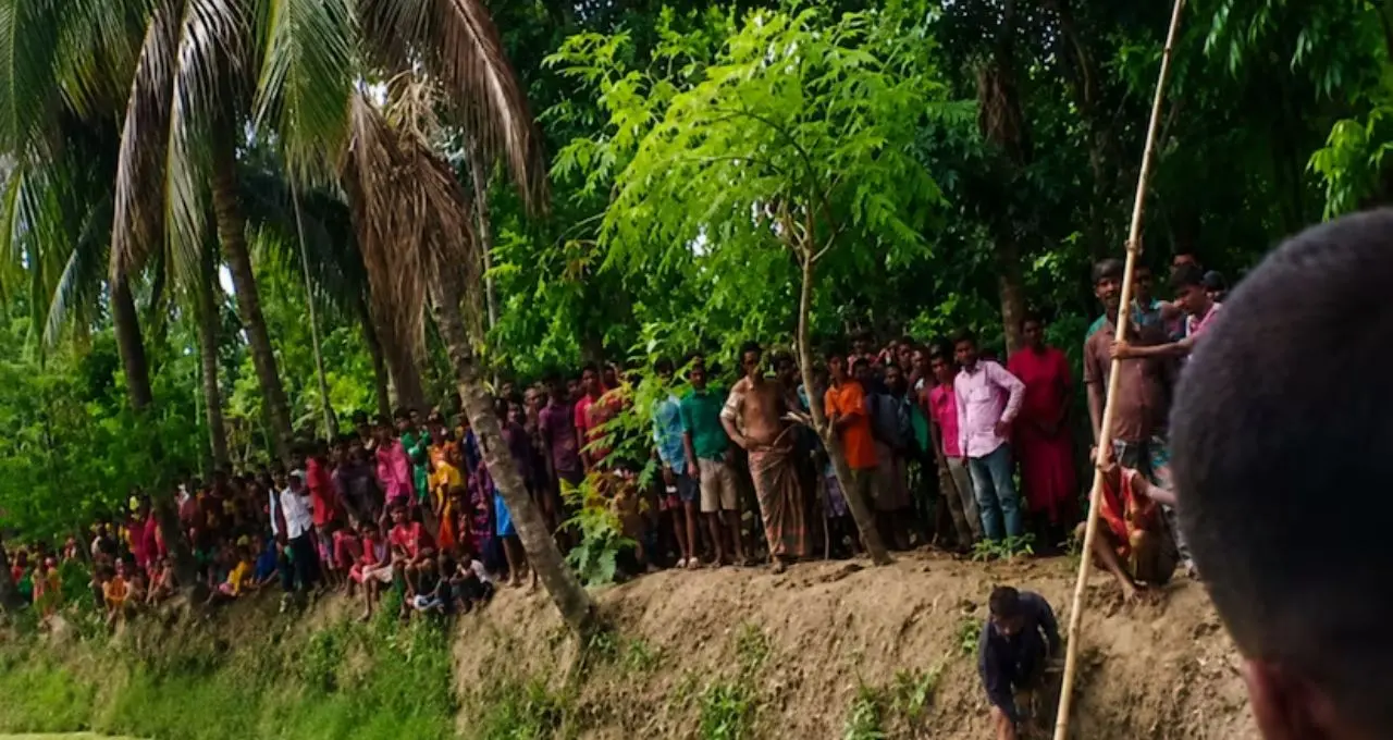 রাতের অন্ধকারে পুকুরে কুমির! সীতারামপুরে চিৎকারে তোলপাড়, আতঙ্কে ঘুম উড়ল গ্রামবাসীর
