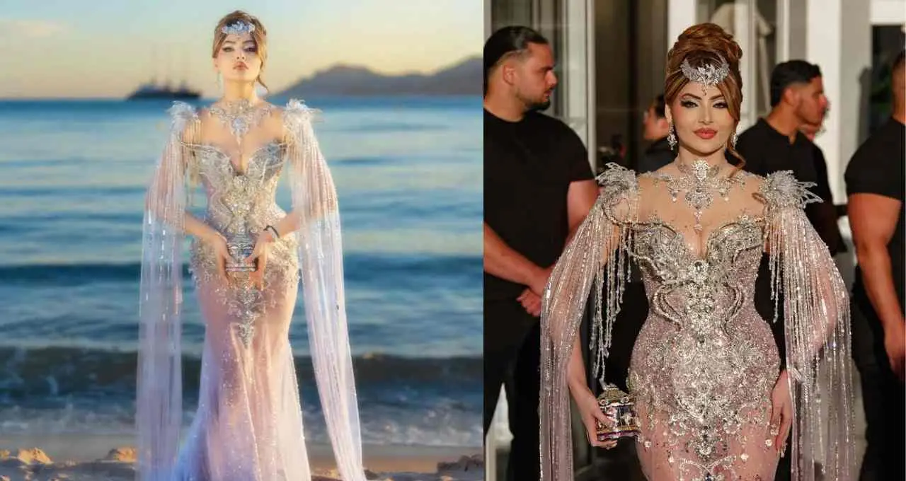 Cannes 2026: उर्वशी रौतेला का क्रिस्टल लुक बना चर्चा का केंद्र, रेड कार्पेट पर दिखा सबसे महंगे आउटफिट का जलवा 