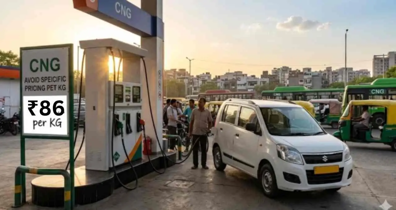 CNG की कीमत में ₹2 प्रति किलो की बढ़ोतरी, ईंधन बाजार पर वैश्विक तनाव का दिखा असर
