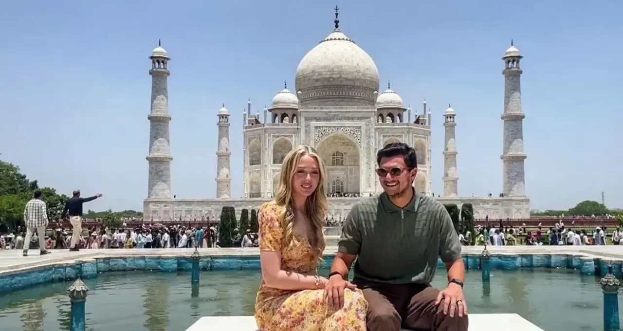 ट्रम्प परिवार की भारत यात्रा चर्चा में: टिफनी ट्रम्प ने अक्षरधाम मंदिर और ताजमहल का किया दौरा