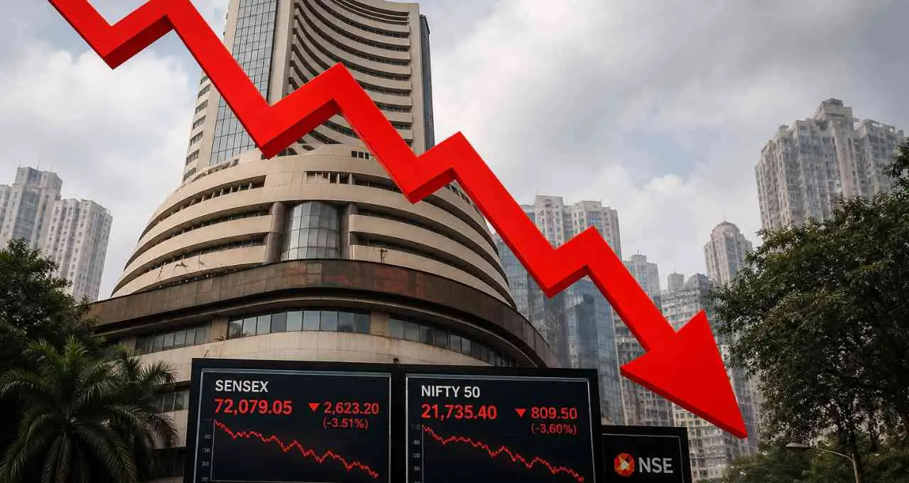 टॉप-10 कंपनियों की वैल्यू ₹1.54 लाख करोड़ घटी, रिलायंस को सबसे बड़ा झटका