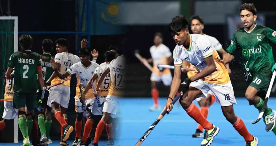 ભારતે અંડર-18 હોકી એશિયા કપ 2026 સેમિફાઇનલમાં પાકિસ્તાનને 5-3થી હરાવી ફાઇનલમાં સ્થાન મેળવ્યું