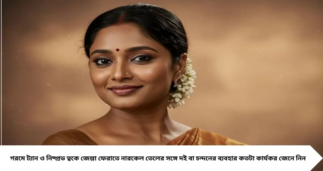 রাতে নারকেল তেলের সঙ্গে মেশান এই ‘সাদা’ উপাদান! গরমে ট্যান, রুক্ষতা ও নিষ্প্রভ ত্বকে ফিরবে প্রাকৃতিক জেল্লা
