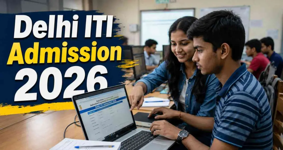 દિલ્હી સરકારી આઈટીઆઈ પ્રવેશ 2026 માટે ઓનલાઈન અરજી પ્રક્રિયા 8 જૂનથી શરૂ થશે