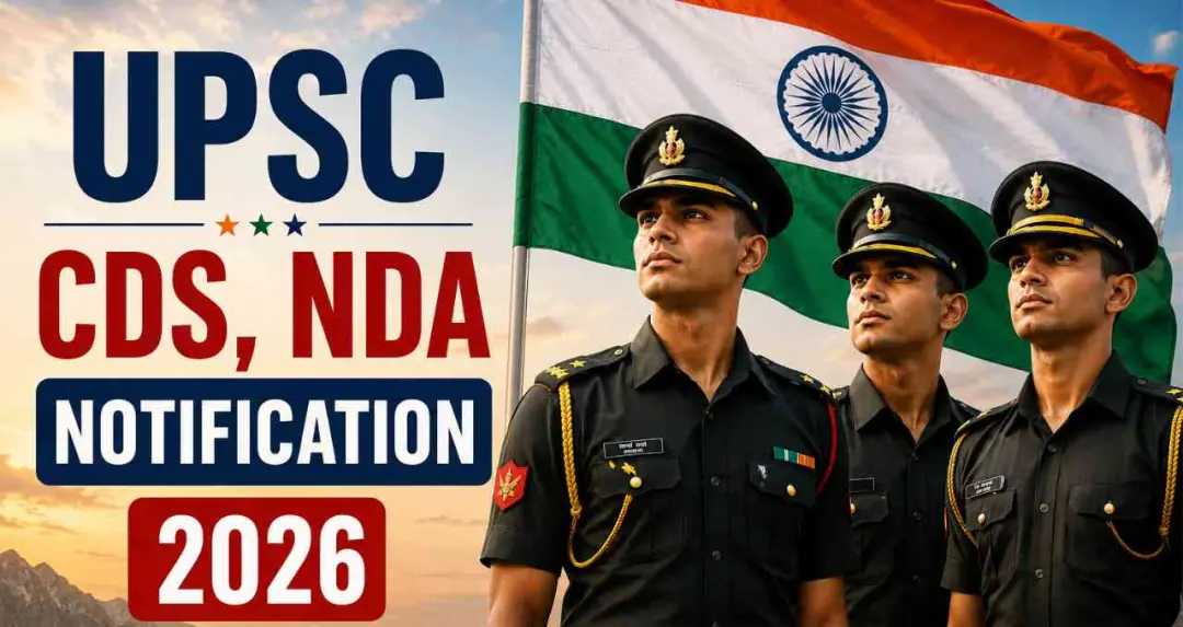 UPSC NDA/NA 2, CDS 2 പരീക്ഷ 2026 അപേക്ഷയുടെ അവസാന തീയതി ജൂൺ 11 വരെ നീട്ടി
