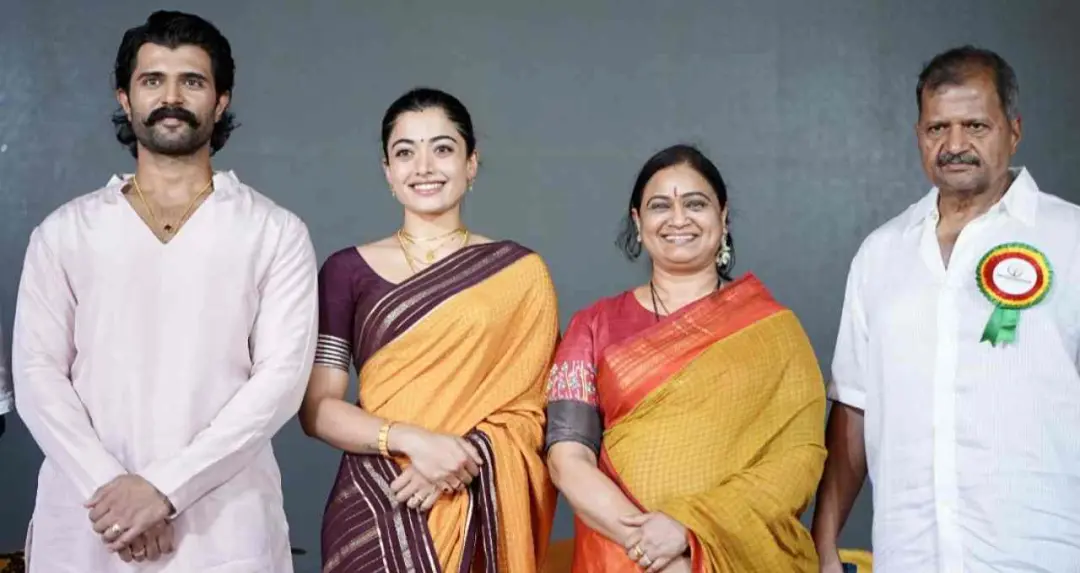 विजय देवरकोंडा और रश्मिका मंदाना की पहल: सरकारी स्कूलों के 180 बच्चों की शिक्षा का लिया जिम्मा