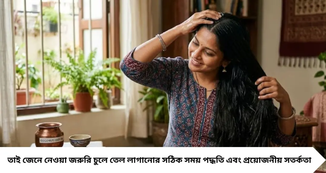 চুলে তেল মাখারও আছে সঠিক নিয়ম! ভুল সময়ে ব্যবহার করলে বাড়তে পারে চুল পড়া, জেনে নিন বিশেষজ্ঞদের পরামর্শ
