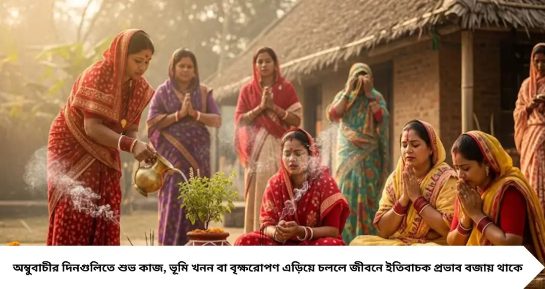 Ambubachi 2026: অম্বুবাচীতে এই ভুলগুলি এড়িয়ে চলুন, শাস্ত্র মতে নষ্ট হতে পারে শুভ ফল
