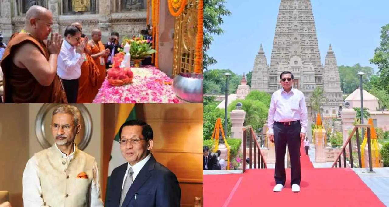 म्यांमार राष्ट्रपति यू मिन आंग ह्लाइंग ने पीएम मोदी से की मुलाकात, विकास और सहयोग पर हुई चर्चा