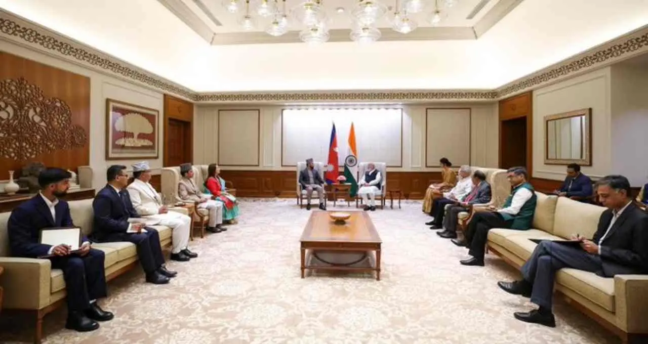 भारत-नेपाल संबंधों को नई दिशा: पीएम मोदी से मिले नेपाल के RSP अध्यक्ष रवि लामिछाने