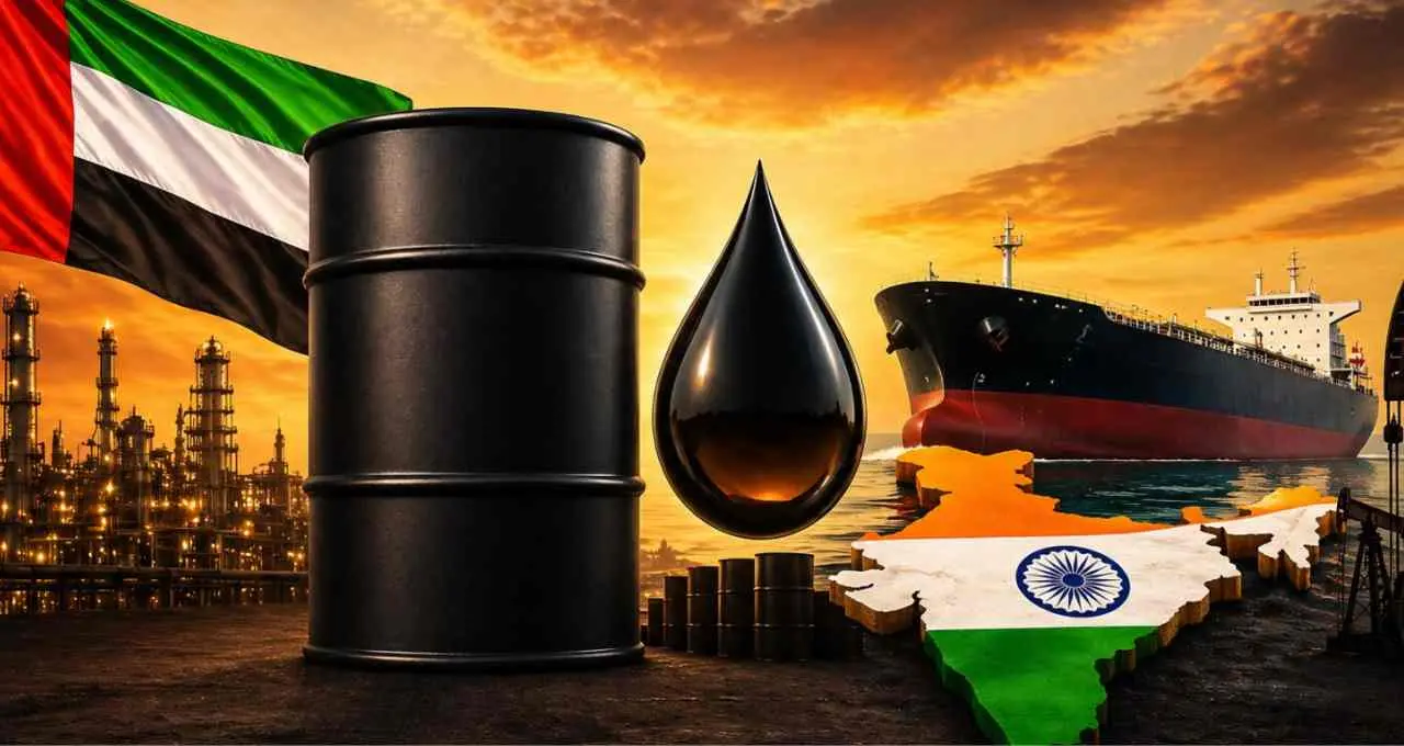 UAE बना भारत का दूसरा सबसे बड़ा कच्चा तेल आपूर्तिकर्ता, रूस अब भी सबसे बड़ा सप्लायर
