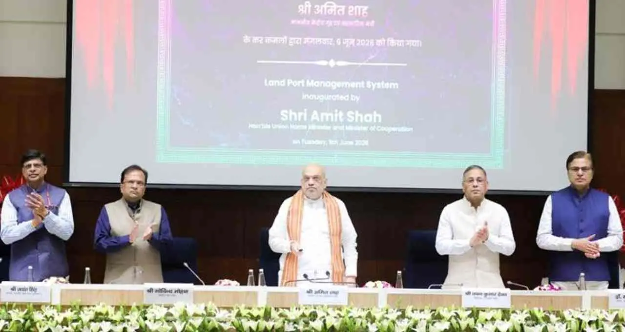 भारत ने लॉन्च किया डिजिटल लैंड पोर्ट मैनेजमेंट सिस्टम, अगले तीन वर्षों में 11 नए सीमा बंदरगाह होंगे विकसित