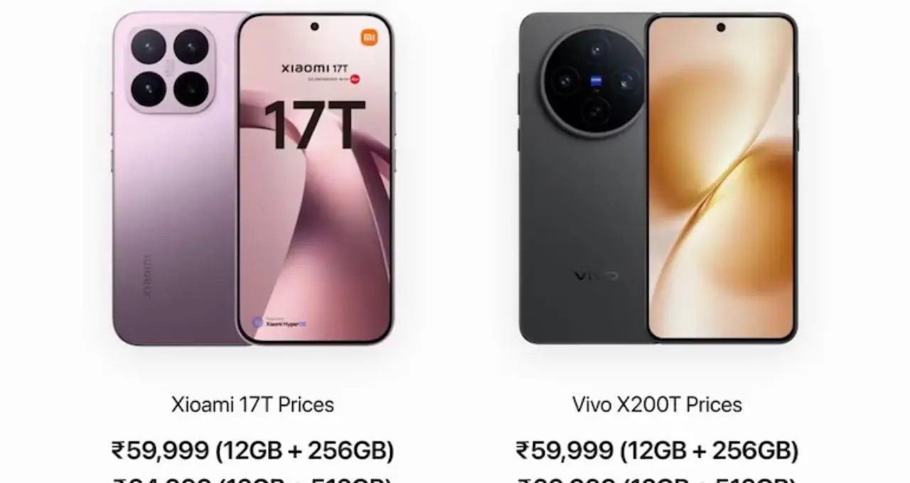 Xiaomi 17T নাকি Vivo X200T? একই দামে দুই ফ্ল্যাগশিপ ফোনের লড়াইয়ে এগিয়ে কে, জেনে নিন সম্পূর্ণ তুলনা