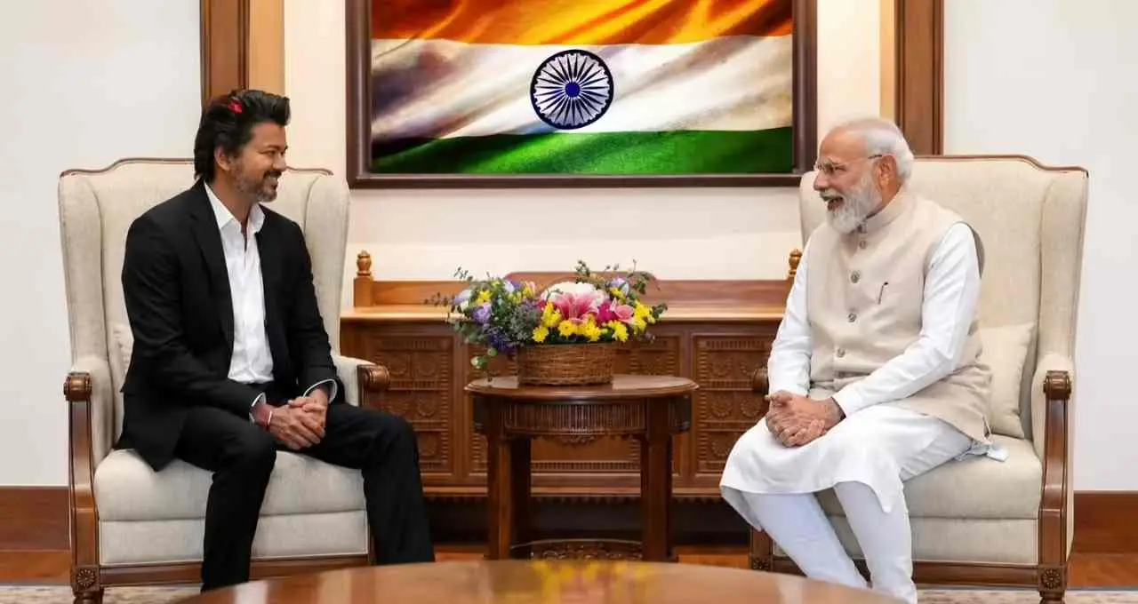 तमिलनाडु के मुख्यमंत्री विजय थलापति की नई राजनीतिक रणनीति? एक महीने में PM मोदी से की दूसरी मुलाकात