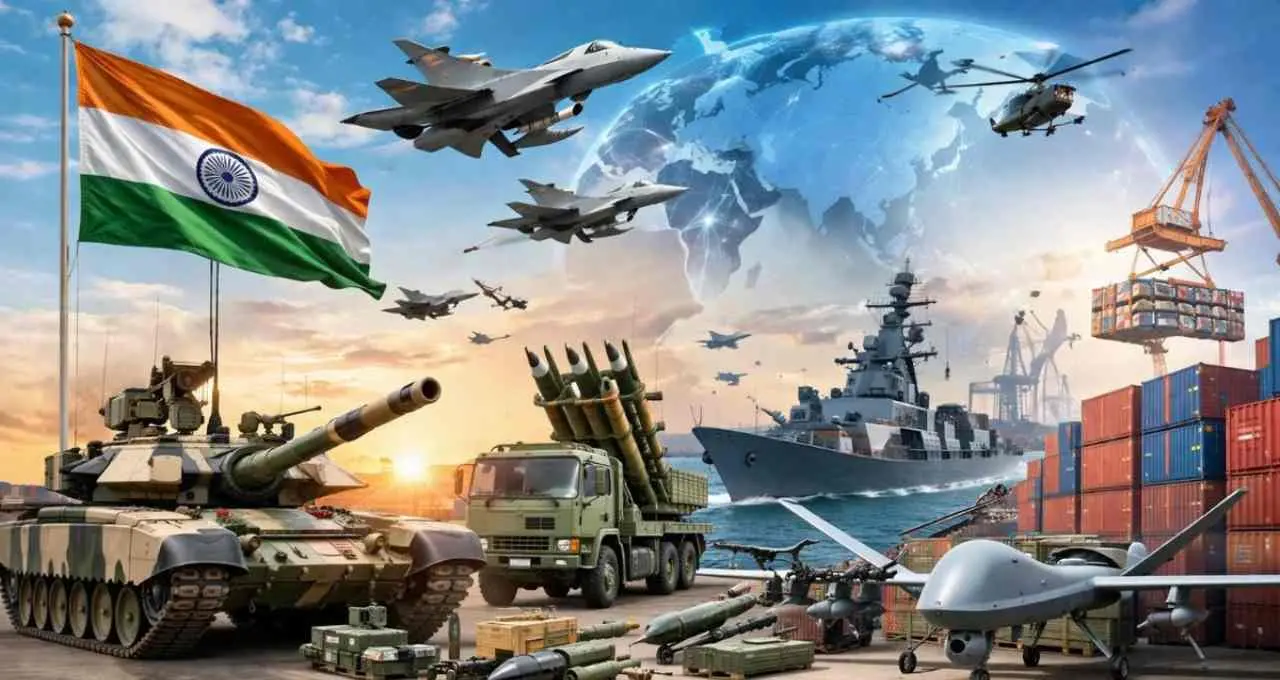 भारत को रक्षा क्षेत्र में मिली बड़ी कामयाबी: FY26 में इस वर्ष 15.6 प्रतिशत की हुई बढ़ोतरी