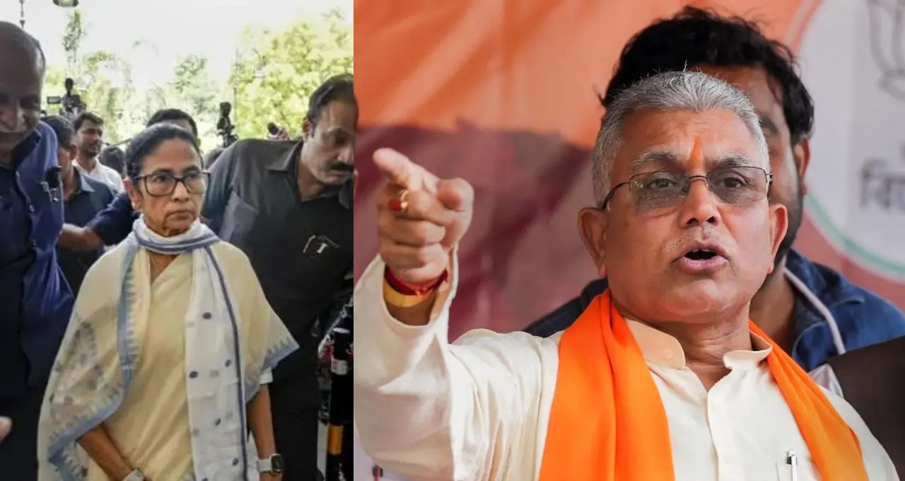 ममता पर दिलीप घोष का तंज, बोले- मुश्किल आते ही कोर्ट पहुंच जाती हैं