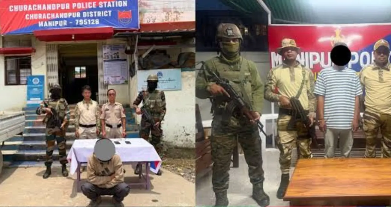 मणिपूरमध्ये पोलिस, NIA आणि CRPF च्या संयुक्त मोहिमेत 10 जणांना अटक