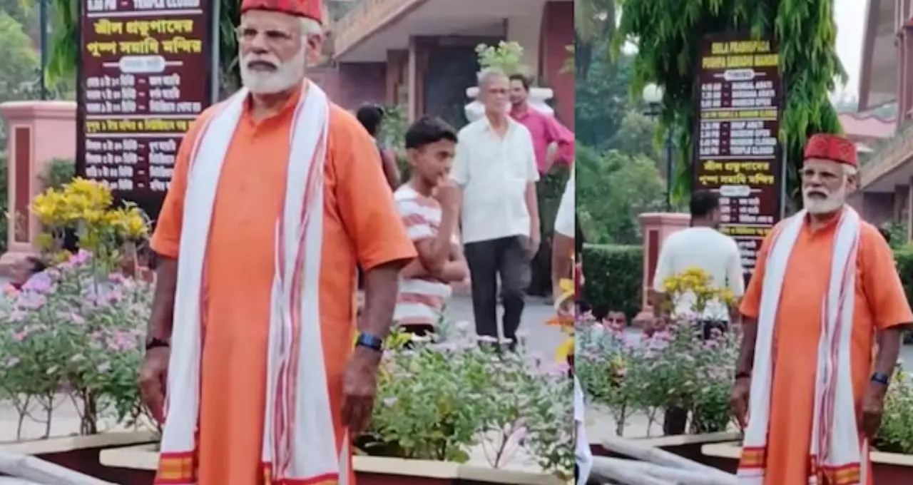 viral-news-modi-lookalike-man-spotted-nabadwip-mayapur-video-viral
