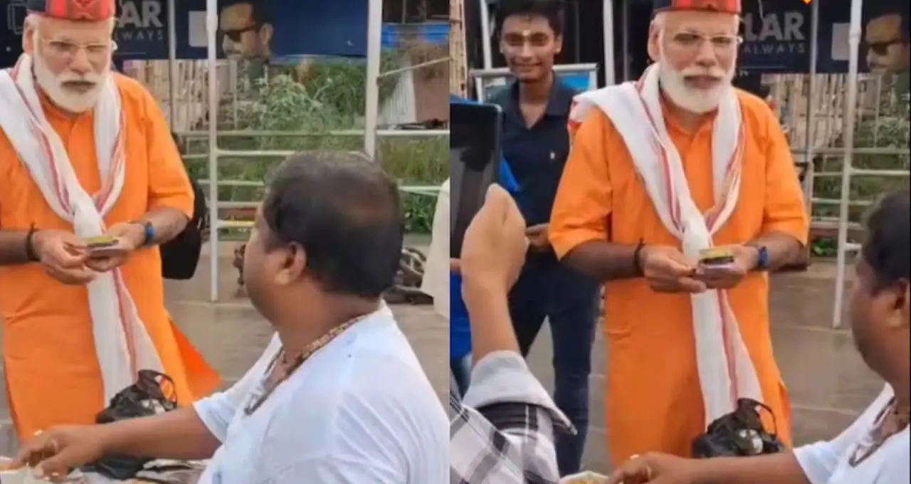 viral-news-modi-lookalike-man-spotted-nabadwip-mayapur-video-viral