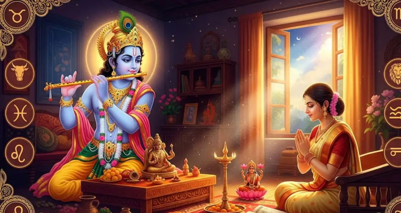 জন্মাষ্টমীতেই খুলবে ভাগ্যের দরজা! শ্রীকৃষ্ণের কৃপায় ৪ রাশির জীবনে সম্পত্তি, অর্থ ও সুখের জোয়ার
