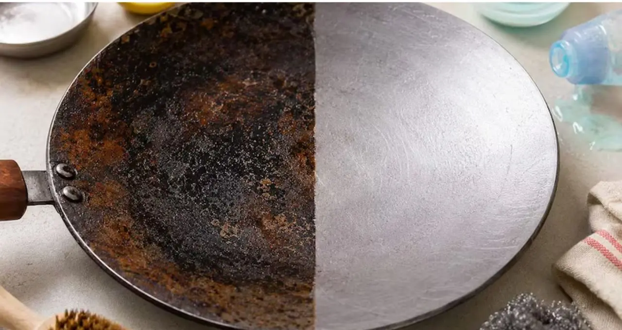 ১ টাকার শ্যাম্পুর জাদু! পোড়া ও কালো কড়াই নতুনের মতো চকচকে করার ভাইরাল কিচেন হ্যাক
