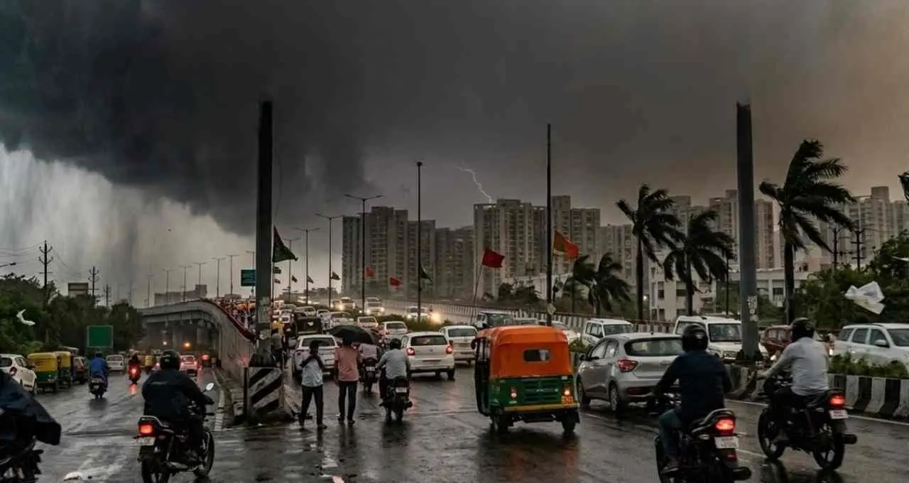 IMD Weather Update: भारत के 16 राज्यों में आंधी और भारी बारिश का अलर्ट, 80 किमी/घंटा तक चल सकती हैं तेज हवाएं