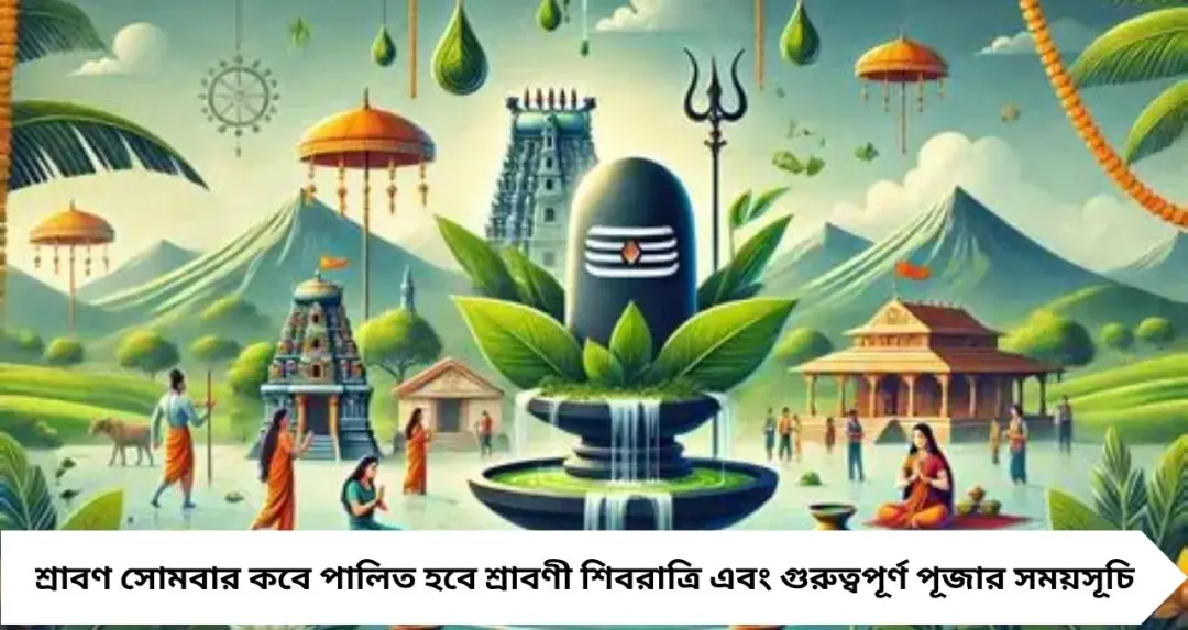 শুরু হচ্ছে শ্রাবণ মাস ২০২৬! কবে রাখবেন সোমবারের ব্রত, কখন শ্রাবণী শিবরাত্রি? জেনে নিন সম্পূর্ণ সূচি

