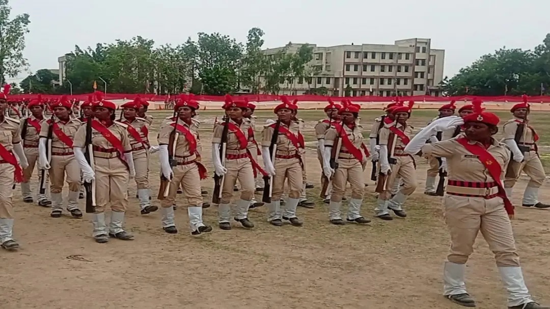 नालंदा पुलिस लाइन में भव्य पासिंग आउट परेड, 164 जवान बने बिहार पुलिस का हिस्सा; संविधान और राष्ट्र की रक्षा की ली शपथ