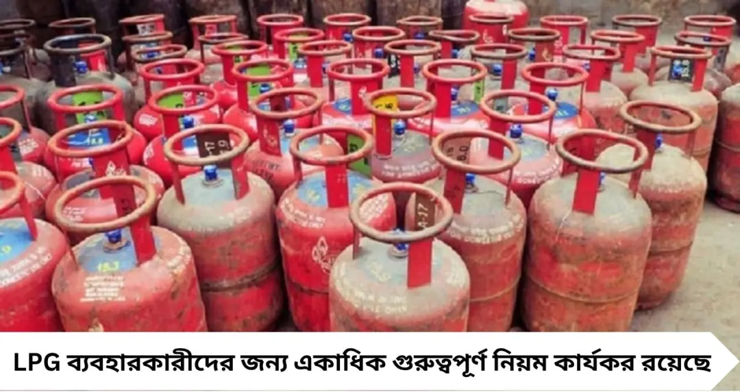 LPG Rules 2026: গ্যাস গ্রাহকদের জন্য বড় সতর্কতা! এই ৮টি নিয়ম না জানলে বুকিং-সহ একাধিক পরিষেবায় হতে পারে সমস্যা