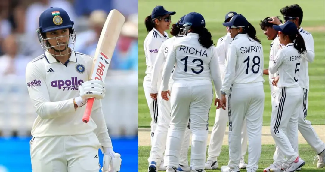 India All Out for 285 as England Reach 21/1 at Stumps on Day 1 of One-Off Women's Test at Lord's