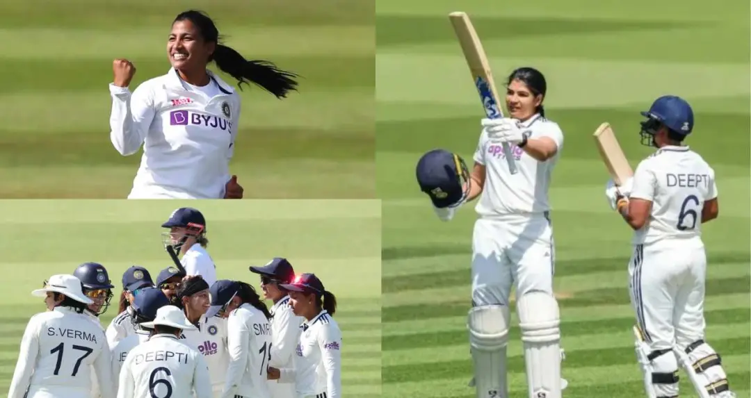 India Women Beat England by 270 Runs to Win Historic First Women's Test at Lord's