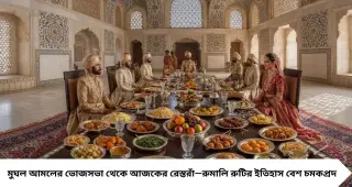 মুঘল সম্রাটদের ‘হাত মোছার রুমাল’ আজ রেস্তরাঁর দামী খাবার! জানেন কীভাবে জনপ্রিয় হল রুমালি রুটি?
