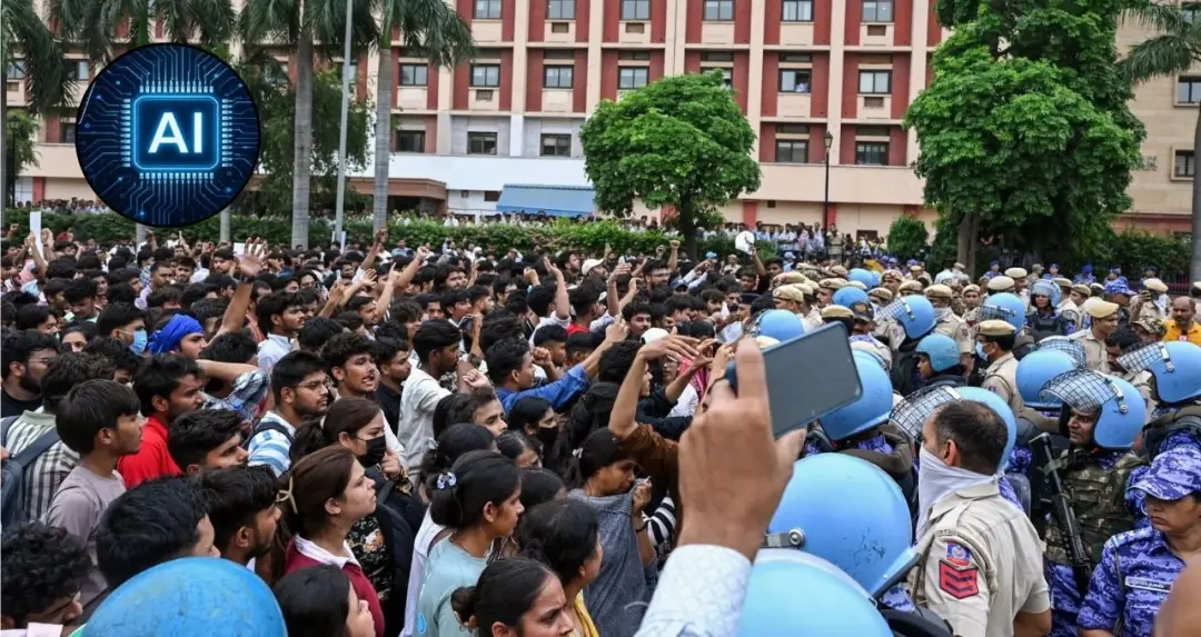 जंतर-मंतर प्रदर्शन में AI Facial Recognition से 2,900 आपराधिक रिकॉर्ड वाले लोगों की हुई पहचान