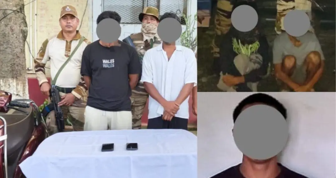 मणिपूरमध्ये सुरक्षा मोहिमेत बंदी घातलेल्या उग्रवादी संघटनांचे पाच सक्रिय सदस्य अटकेत, चोरीची स्कूटर जप्त