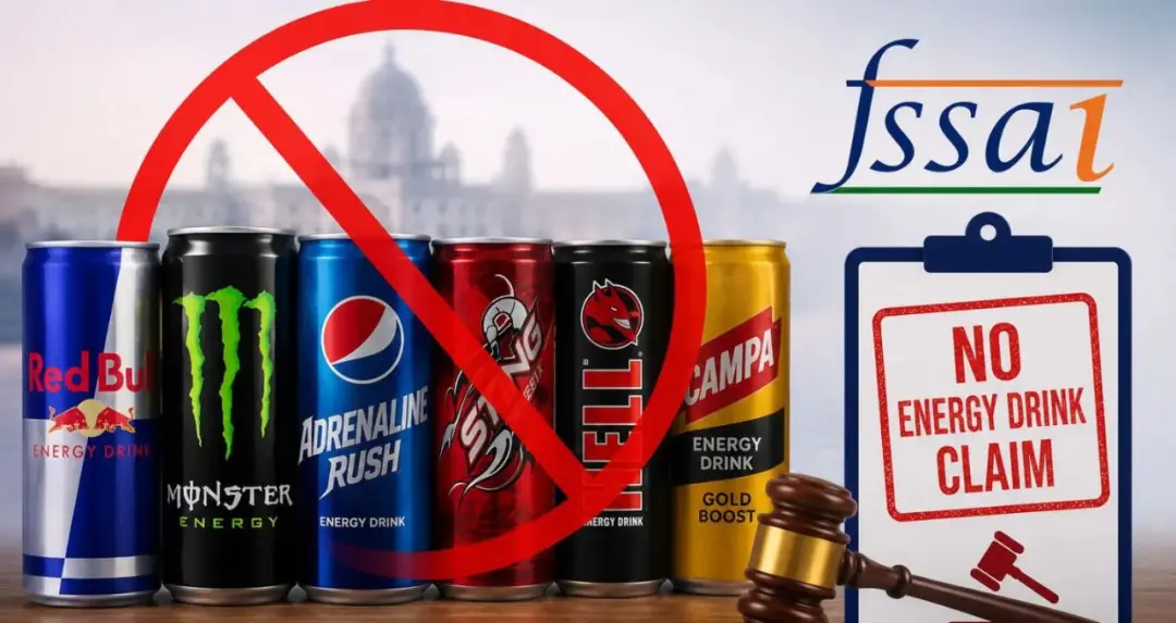 FSSAI का बड़ा फैसला, कंपनियों को 90 दिन में हटाना होगा ‘Energy Drink’ का दावा