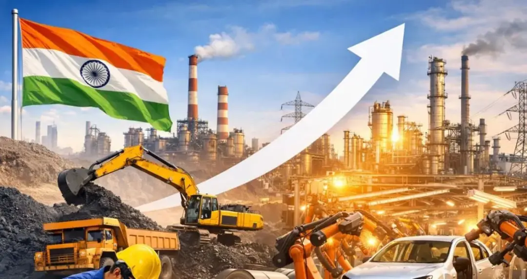 IIP Data: जून 2026 में भारत का औद्योगिक उत्पादन 7.3% बढ़ा, मैन्युफैक्चरिंग और बिजली सेक्टर ने दिखाई दमदार रफ्तार