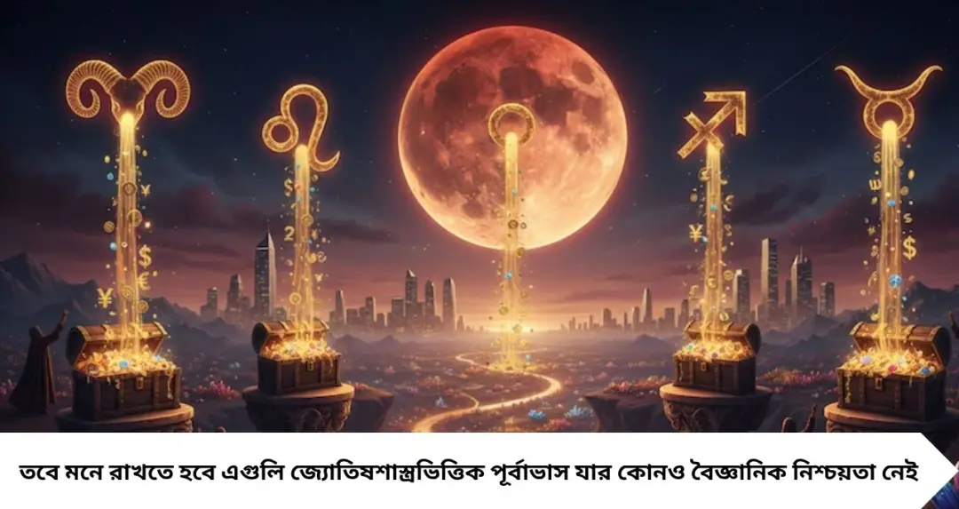 Chandra Grahan 2026: বছরের শেষ চন্দ্রগ্রহণে ভাগ্য খুলতে পারে ৪ রাশির! অর্থলাভ থেকে সাফল্য, জেনে নিন কারা তালিকায়
