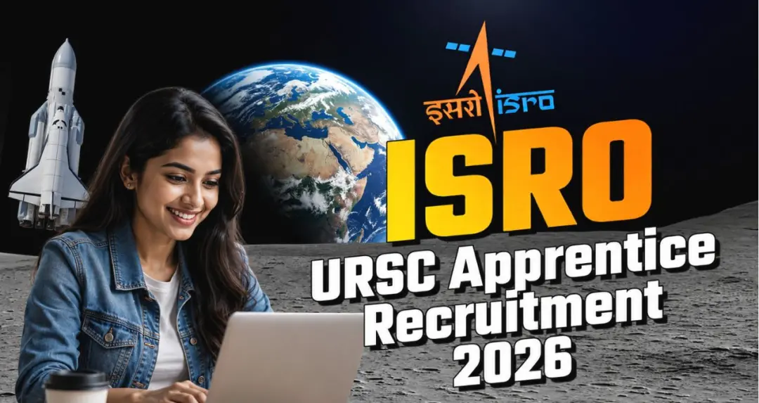 ISRO URSC Apprentice Recruitment 2026: इसरो में 410 अप्रेंटिस पदों पर भर्ती, 28 अगस्त तक करें आवेदन