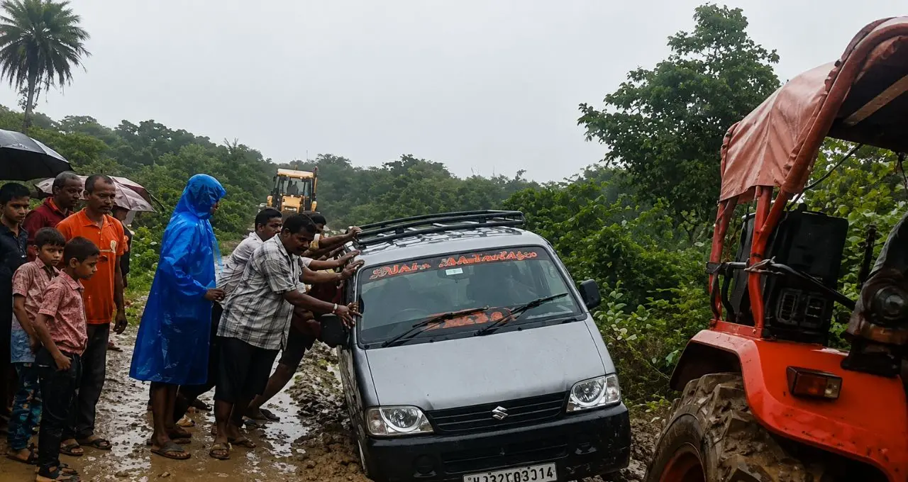 राजस्थान में मानसून का असर तेज: चित्तौड़गढ़-बांसवाड़ा में भारी बारिश, डूंगरपुर में बिजली गिरने से बच्चे की मौत