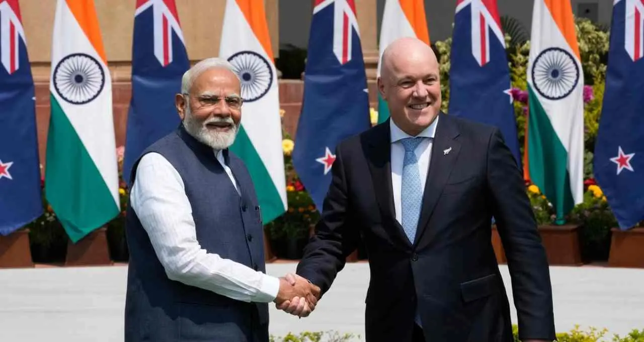 प्रधानमंत्री मोदी की ऐतिहासिक न्यूजीलैंड यात्रा: FTA के बाद ओशिनिया साझेदारी को मिलेगी नई रफ्तार
