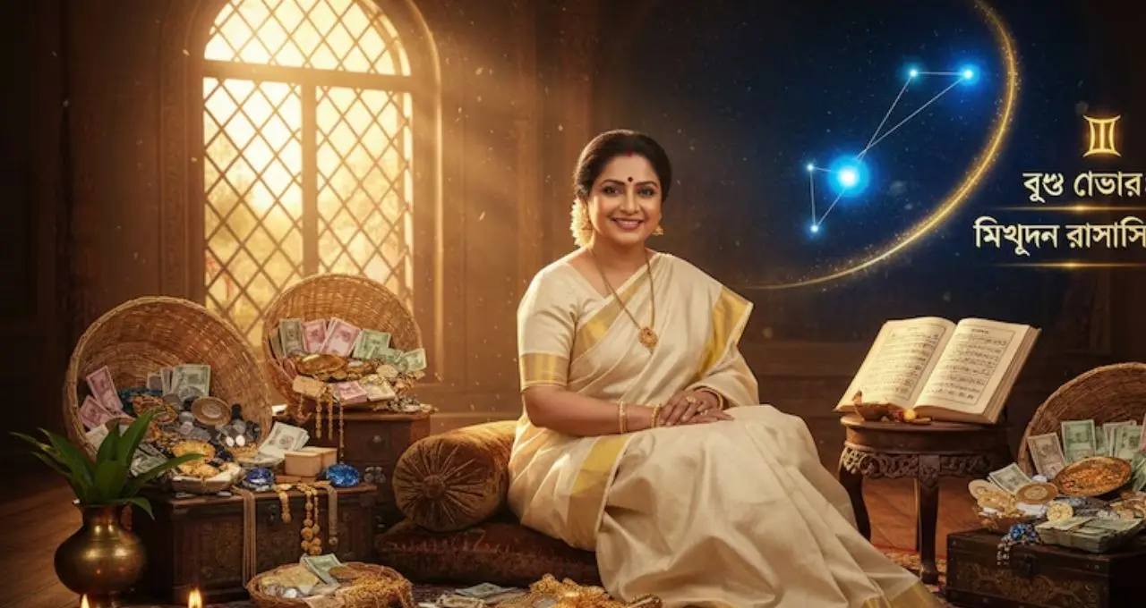 মিথুনে বুধের বিশেষ অবস্থান! ভাগ্যের চাকা ঘুরতে পারে ৫ রাশির, চাকরি-ব্যবসায় মিলতে পারে সাফল্যের নতুন দিশা
