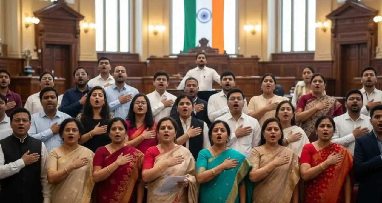 National Anthem Guidelines: राष्ट्रगान और राष्ट्रीय गीत पर गृह मंत्रालय के नए निर्देश, सही शब्द और उच्चारण अनिवार्य