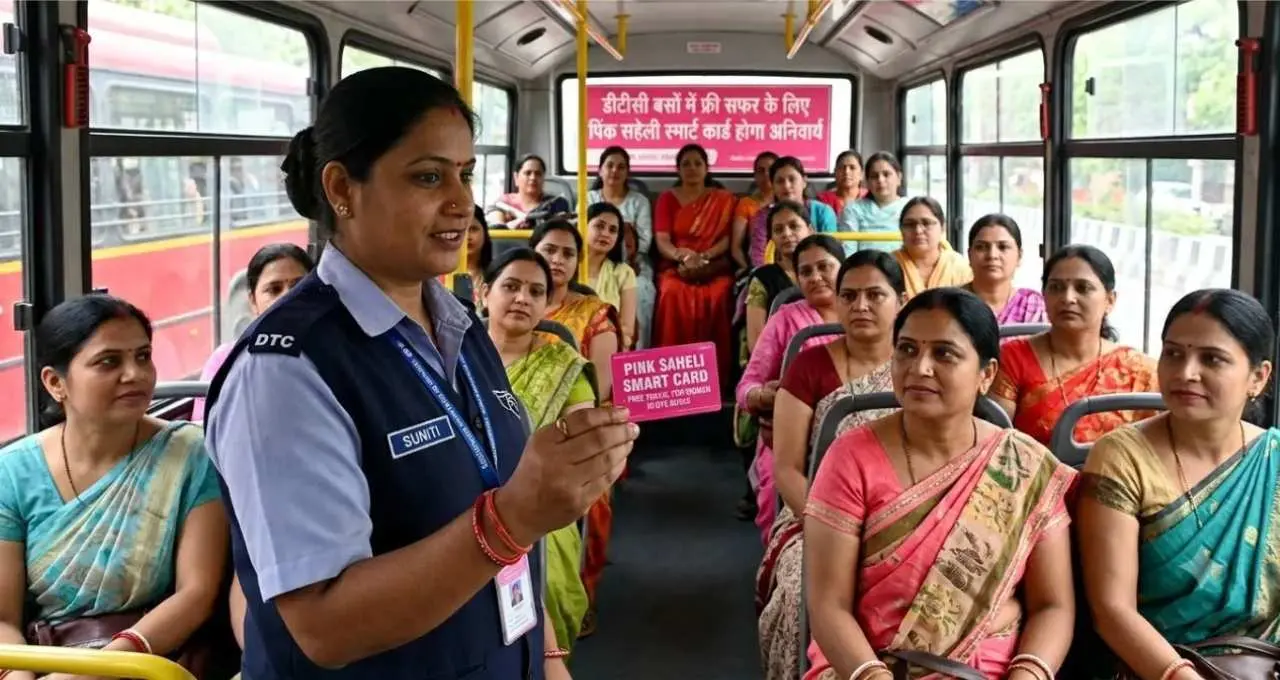 Delhi Bus Free Travel: 1 अगस्त से महिलाओं के लिए ‘पिंक सहेली स्मार्ट कार्ड’ अनिवार्य, बदलेंगे मुफ्त सफर के नियम