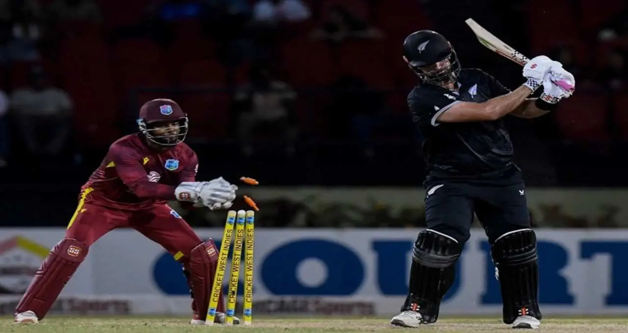 WI vs NZ 5th ODI: वेस्टइंडीज ने आखिरी वनडे में न्यूजीलैंड को 2 विकेट से हराया, शिमरोन हेटमायर बने जीत के हीरो
