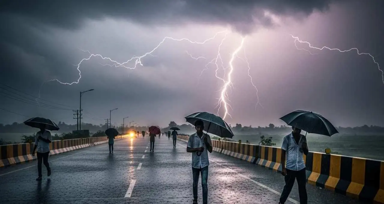 Weather Alert: 17 राज्यों में भारी बारिश और आंधी का अलर्ट, पहाड़ों से मैदानी इलाकों तक बढ़ी चिंता