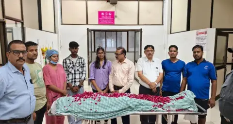 वंदे भारत ट्रेन से पहली बार पहुंचा धड़कता हुआ दिल, अंगदान से चार मरीजों को मिला …
