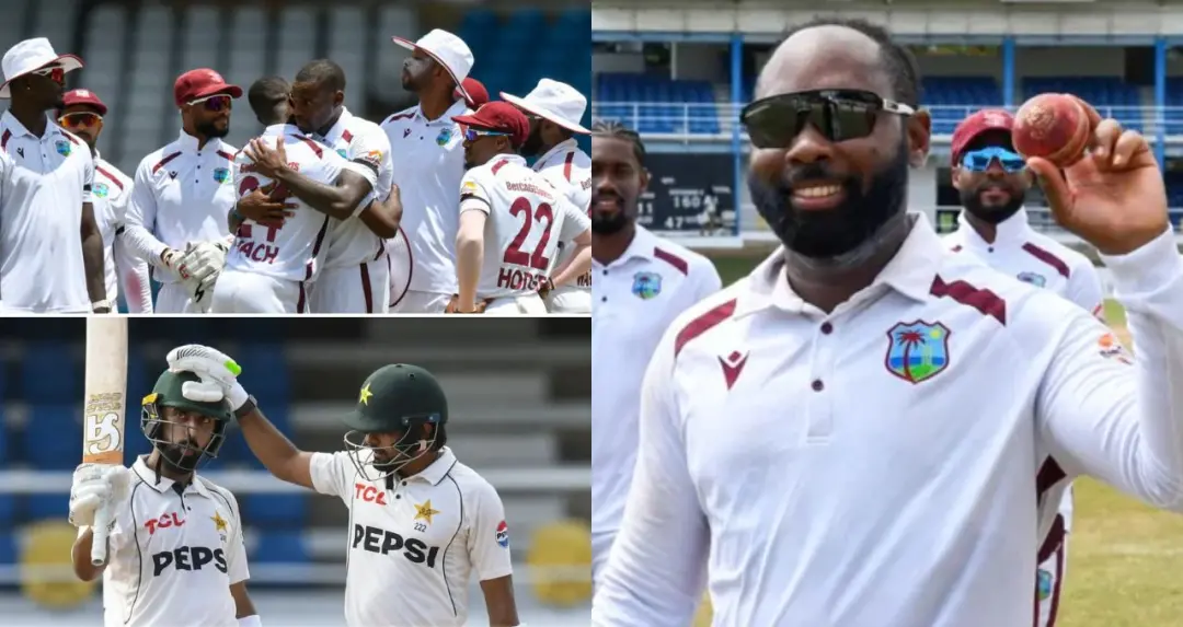 വെസ്റ്റ് ഇൻഡീസ് പാകിസ്ഥാൻ രണ്ടാം ടെസ്റ്റിന്റെ മൂന്നാം ദിവസം 14 വിക്കറ്റ് വീഴ്ച കരീബിയൻ ടീമിന് 60 റൺസ് ലീഡ്
