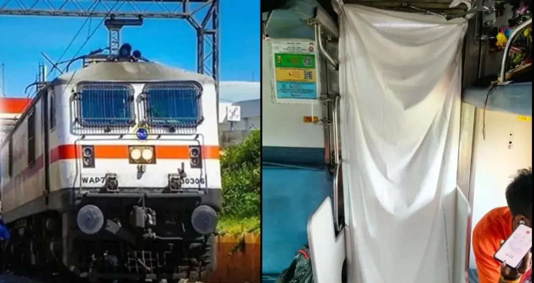 സംബൽപൂർ–ഗൊരഖ്പൂർ മൗര്യ എക്സ്പ്രസിന്റെ B3 കോച്ചിലെ വാതിൽ തകർന്നു, റെയിൽവേ മന്ത്രിക്ക് യാത്രക്കാരന്റെ പരാതി
